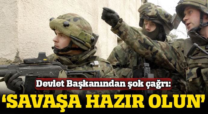 Polonya Devlet Başkanından 'savaşa hazır olun' çağrısı görseli