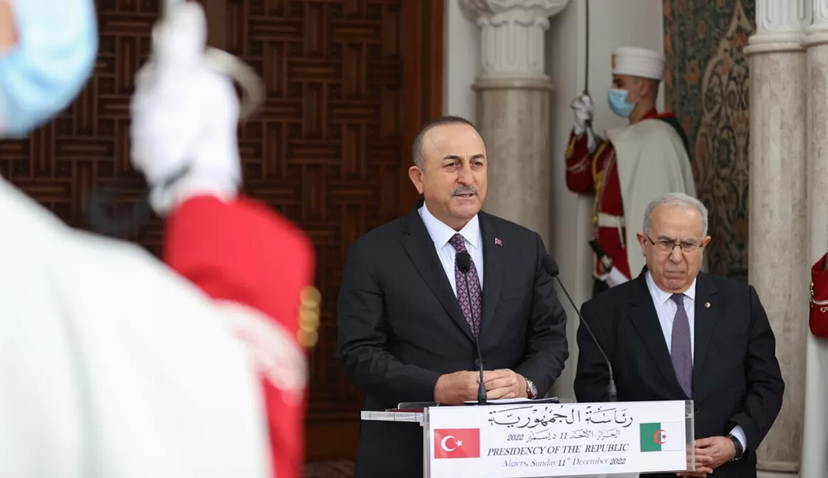 Bakan Çavuşoğlu: Filistin konusunda Cezayir'le aynı çizgideyiz görseli