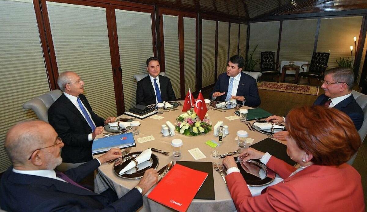 6’lı Masa Cumhurbaşkanı adayı ne zaman açıklayacak? 6’lı Masa toplantısı kaçta? görseli