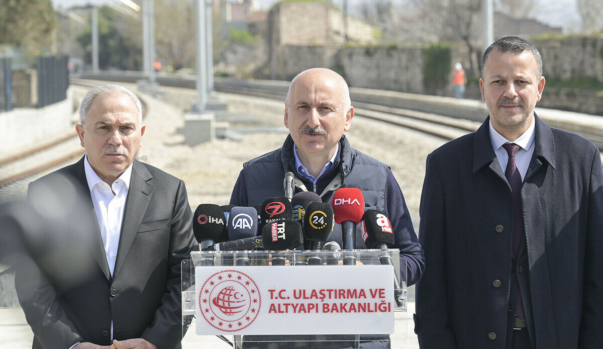 Sirkeci-Kazlıçeşme Raylı Sistem Hattı'nda ışık göründü görseli