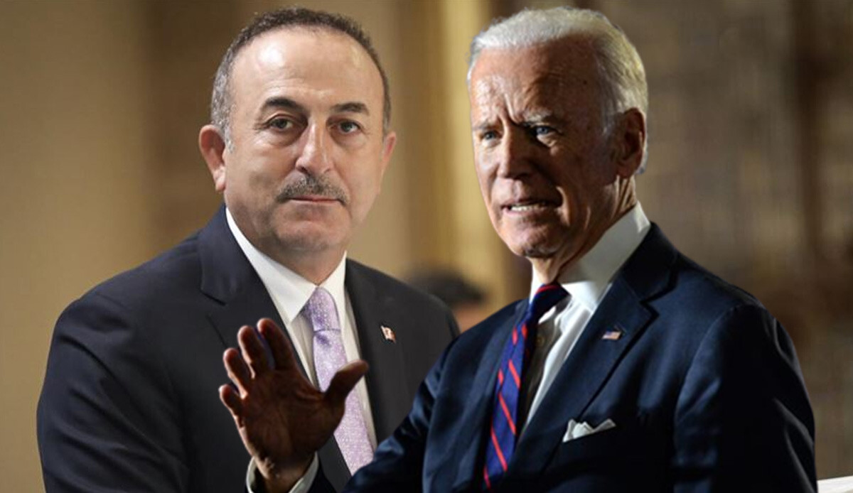 Bakan Çavuşoğlu'ndan Biden'a sert tepki: Siyasi şarlatanlar yine sahnede görseli