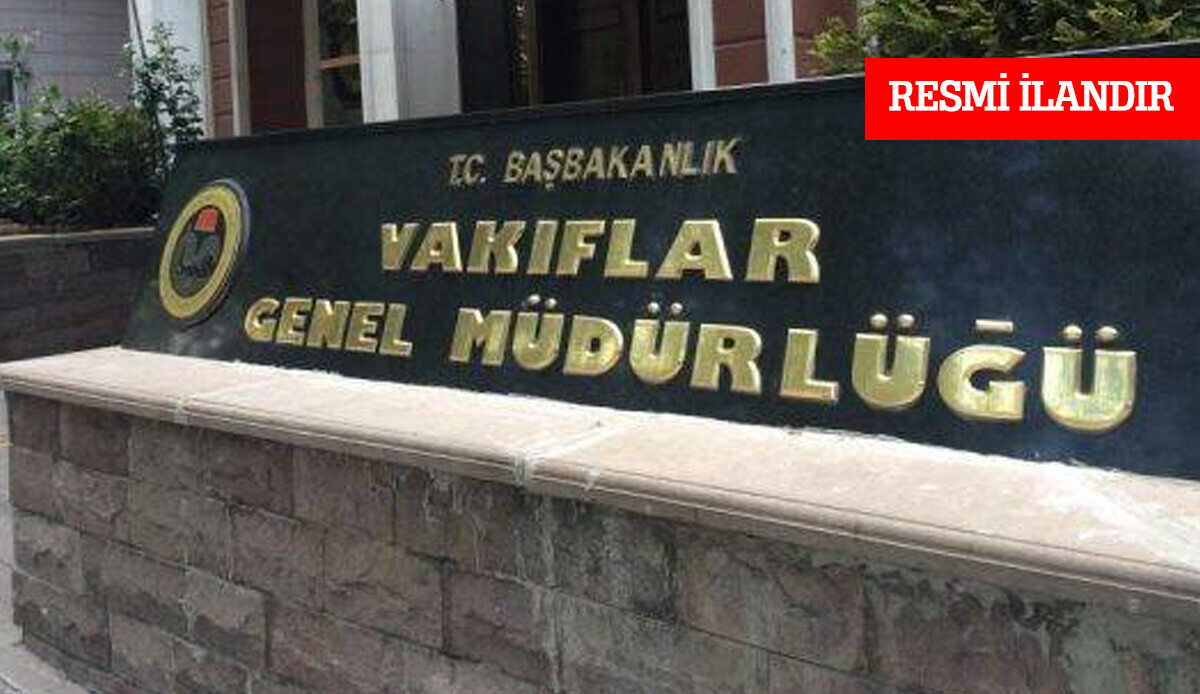 ŞANLIURFA VAKIFLAR BÖLGE MÜDÜRLÜĞÜ’NDEN