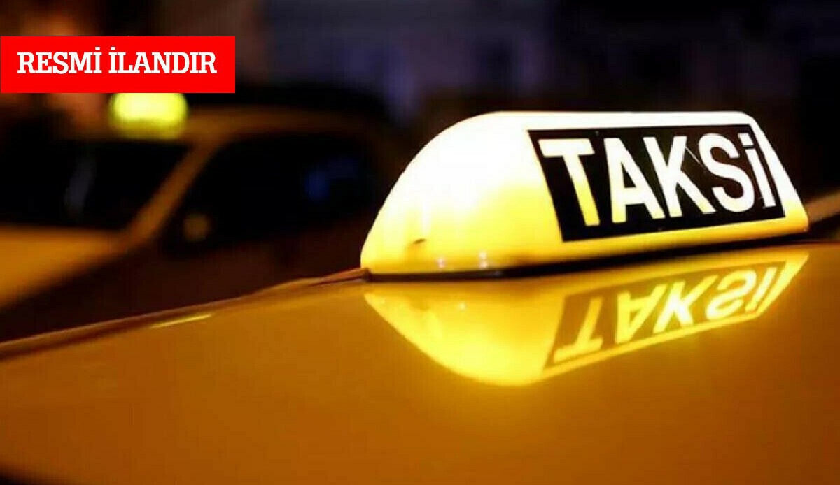 İLAN TİCARİ TAKSİ PLAKASI KULLANIM HAKKI SATIŞ İHALESİ YAPILACAKTIR Tirebolu Belediye Başkanlığı’ndan