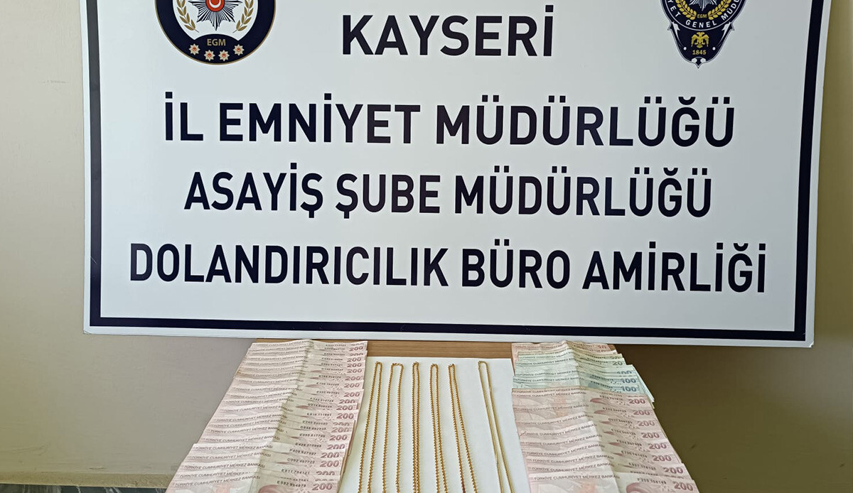 Sahte altın satarak sarrafları dolandırdı görseli