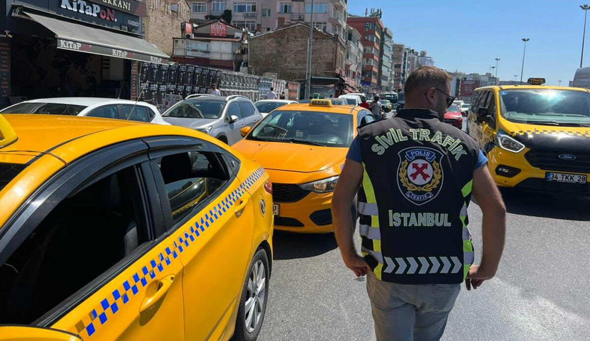 Denetimde ceza yağdı: Taksiye çıktım araç bağlandı görseli