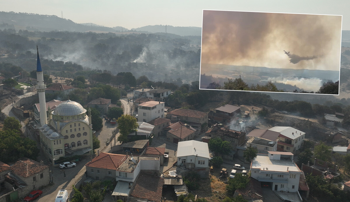 Çanakkale alevlere teslim! Köyler boşaltıldı, yollar kapatıldı: Mücadele devam ediyor görseli