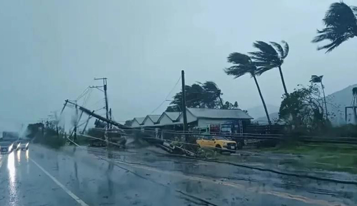 Tayvan'ı vurdu, Çin'e ilerliyor: Haikui Tayfunu'nda yaralı sayısı 100'ü aştı görseli