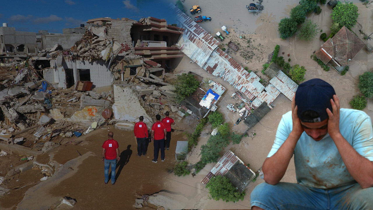 Türkiye’den Libya’ya yardım eli: Kızılay 150 ton yardım malzemesi gönderdi görseli