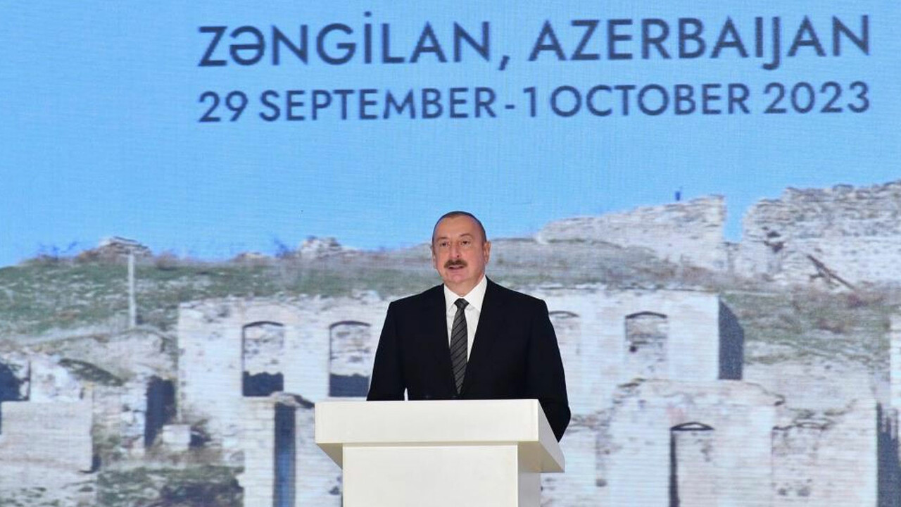 Aliyev'den Karabağ operasyonu açıklaması: Topraklarımızda bölücülüğe son verilmiştir görseli