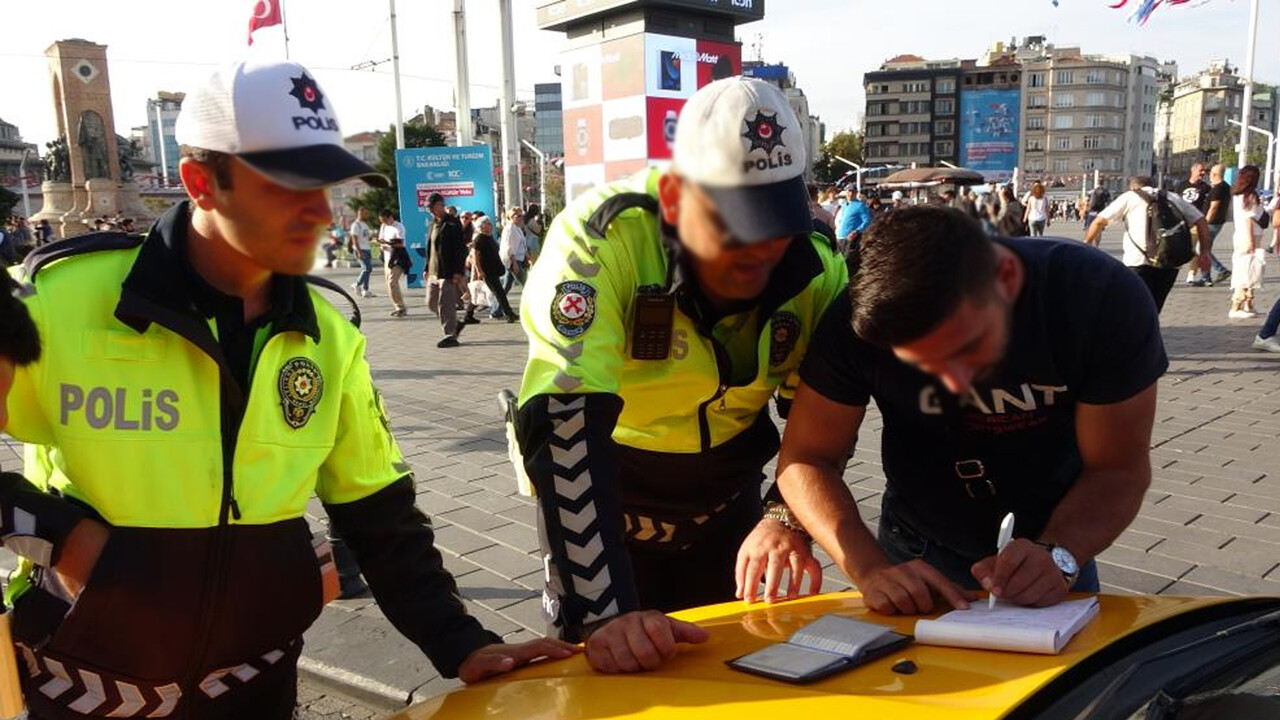 Taksim'den Karaköy'e 400 TL istedi: Cezadan kaçamadı görseli