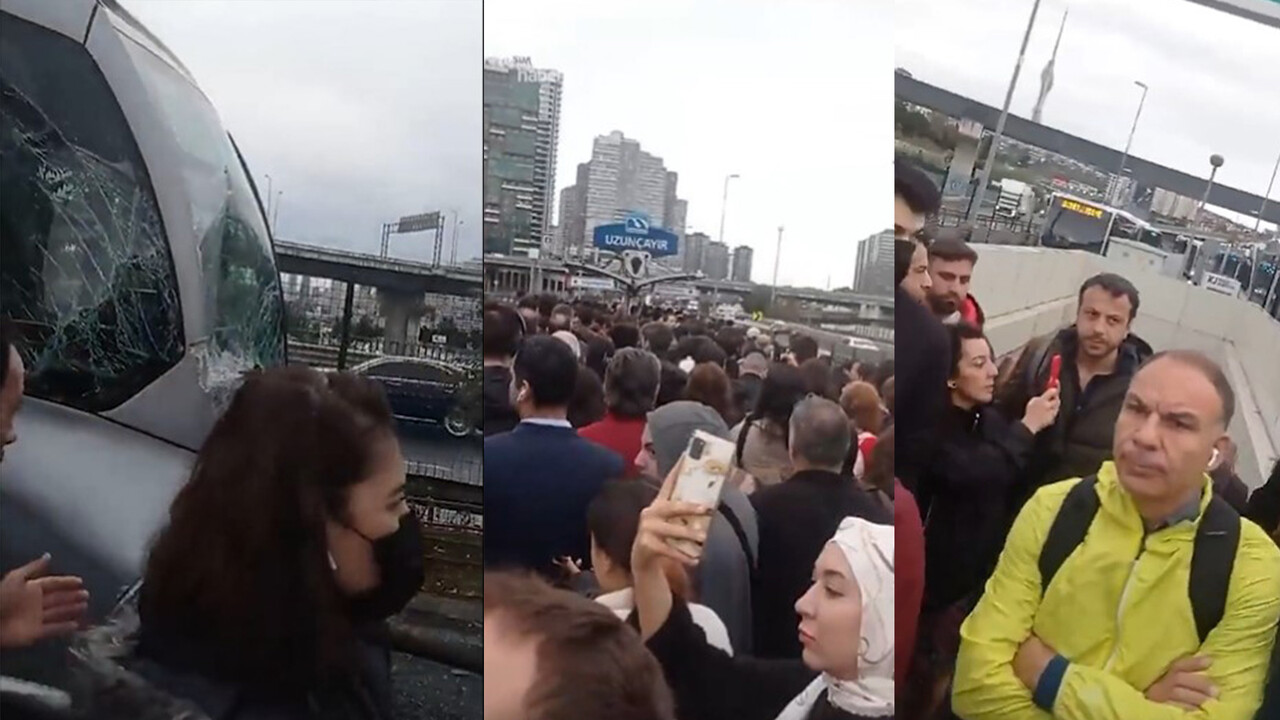 Sondakika! İstanbul'da metrobüs kazası! Vatandaşlar isyan etti görseli