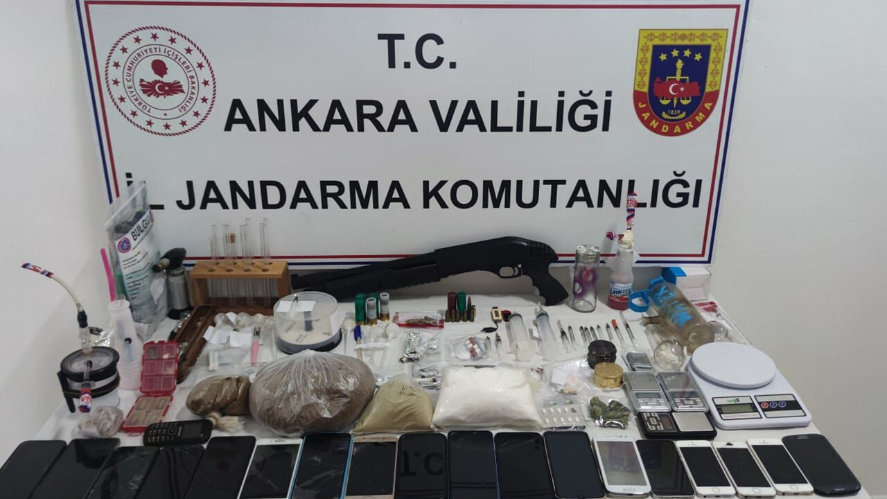 Ankara'da uyuşturucu operasyonu: 28 gözaltı görseli