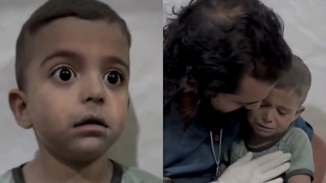 Korkudan titreyen haliyle akıllara kazınan Muhammed'den iyi haber var görseli