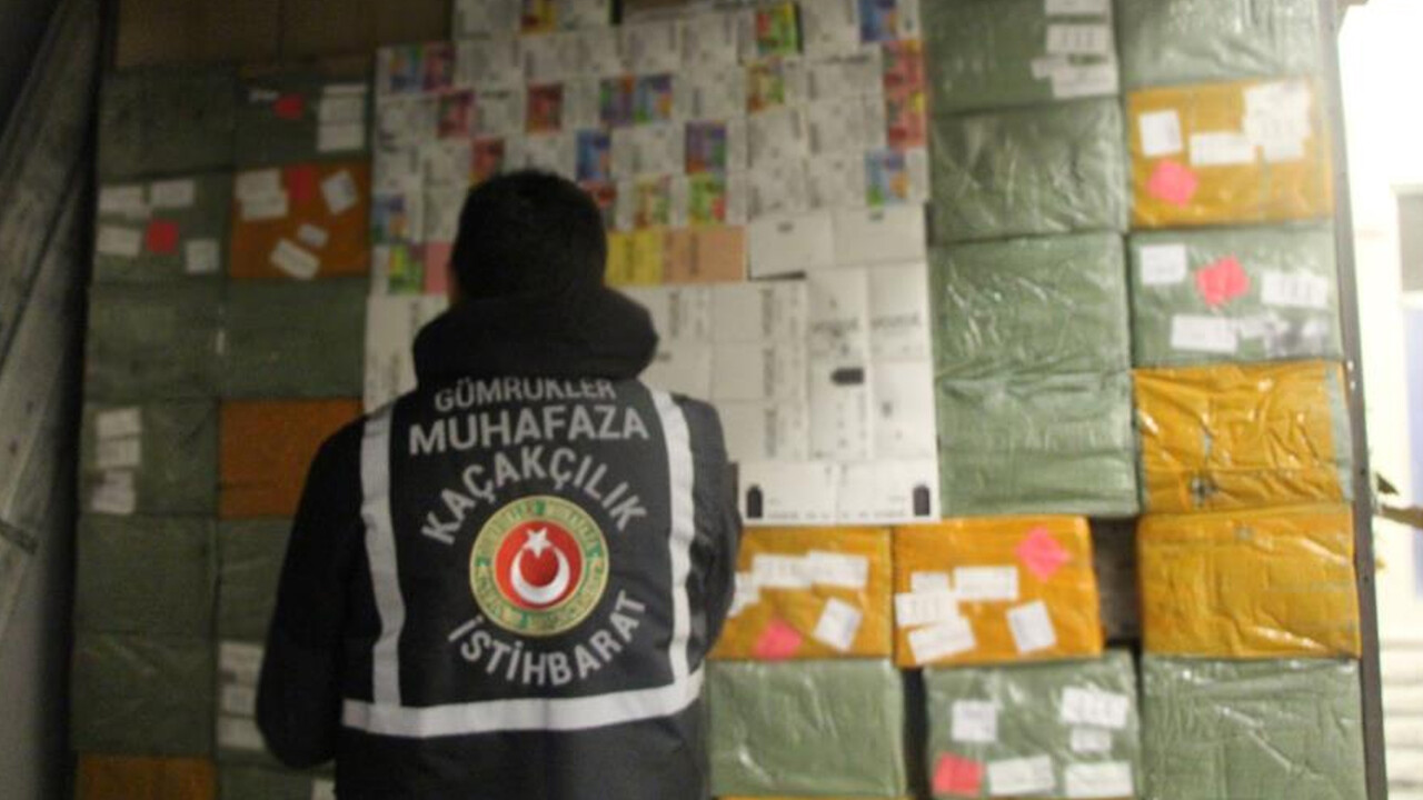 Gümrük Muhafaza ekiplerinden 27 milyon TL’lik operasyon! görseli