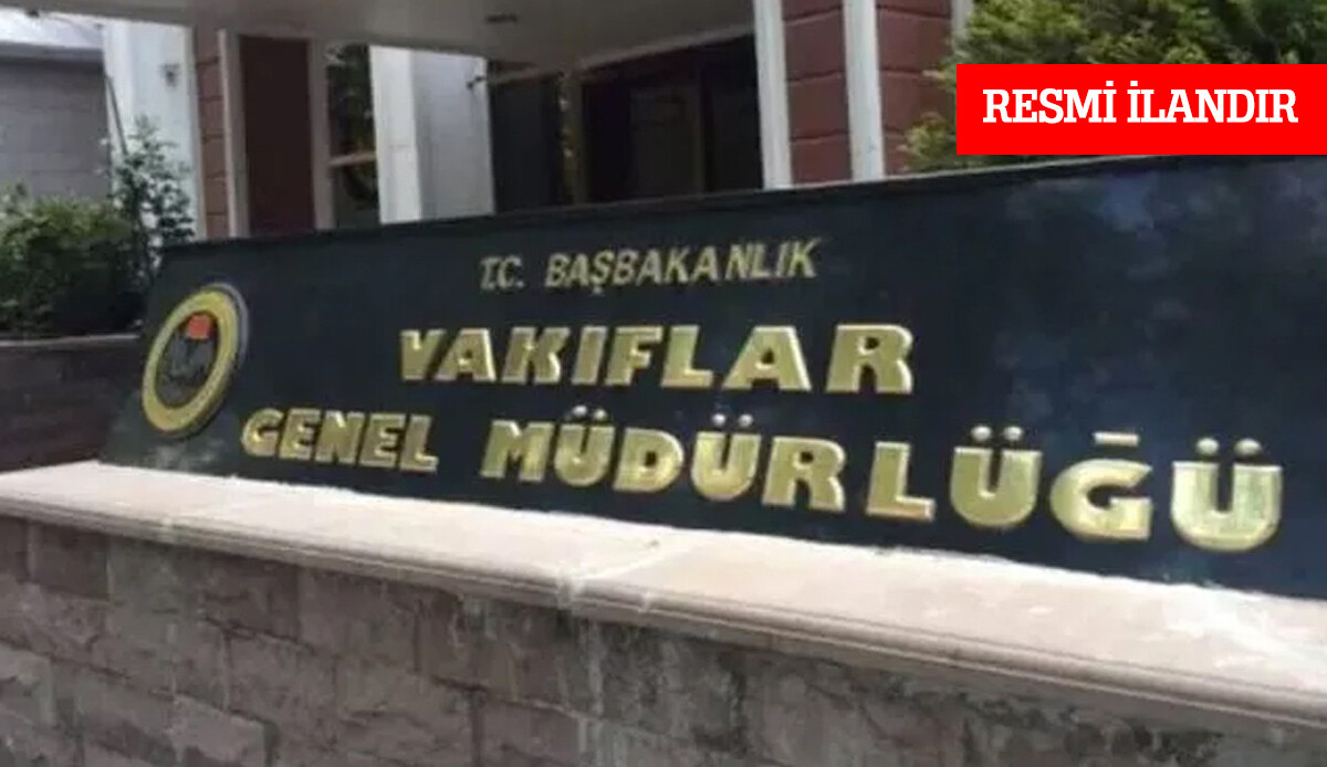 İSTANBUL VAKIFLAR 2.BÖLGE MÜDÜRLÜĞÜNDEN İHALE İLANI