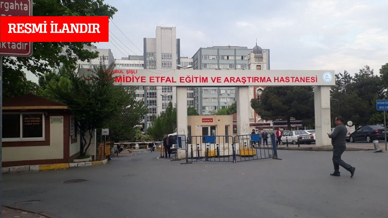 ŞİŞLİ HAMİDİYE ETFAL SAĞLIK BAKANLIĞI HASTANE GENELİ HASTA BİLEKLİĞİ ALIMI