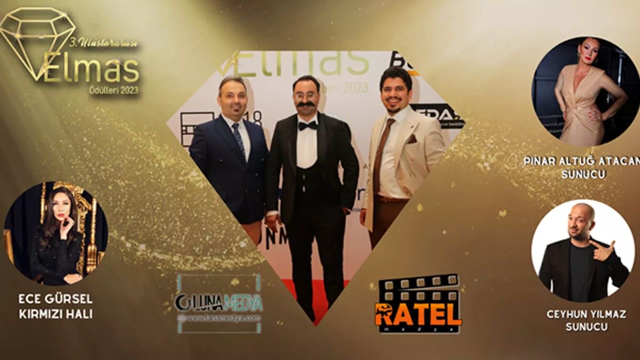 3. Uluslararası Elmas Ödülleri sahiplerini buldu görseli