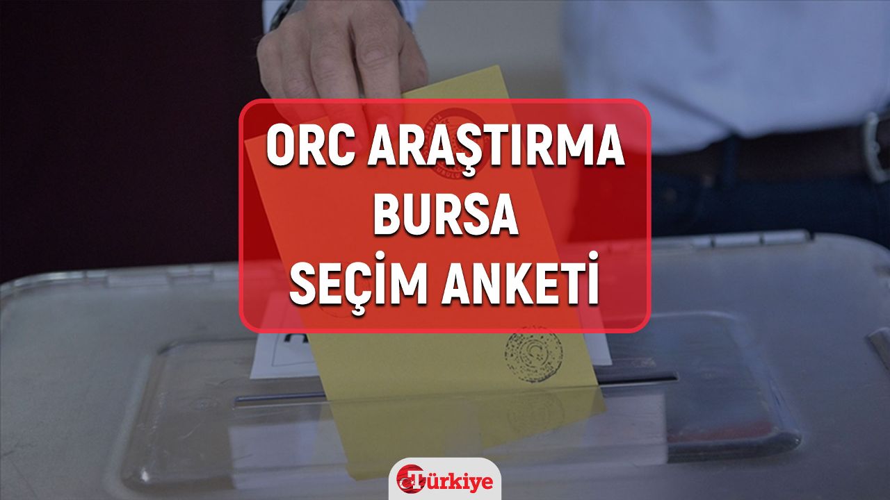 Bursa seçim anketi 2024! (ORC ARAŞTIRMA) Alinur Aktaş-Mustafa Bozbey anket sonucu paylaşıldı görseli