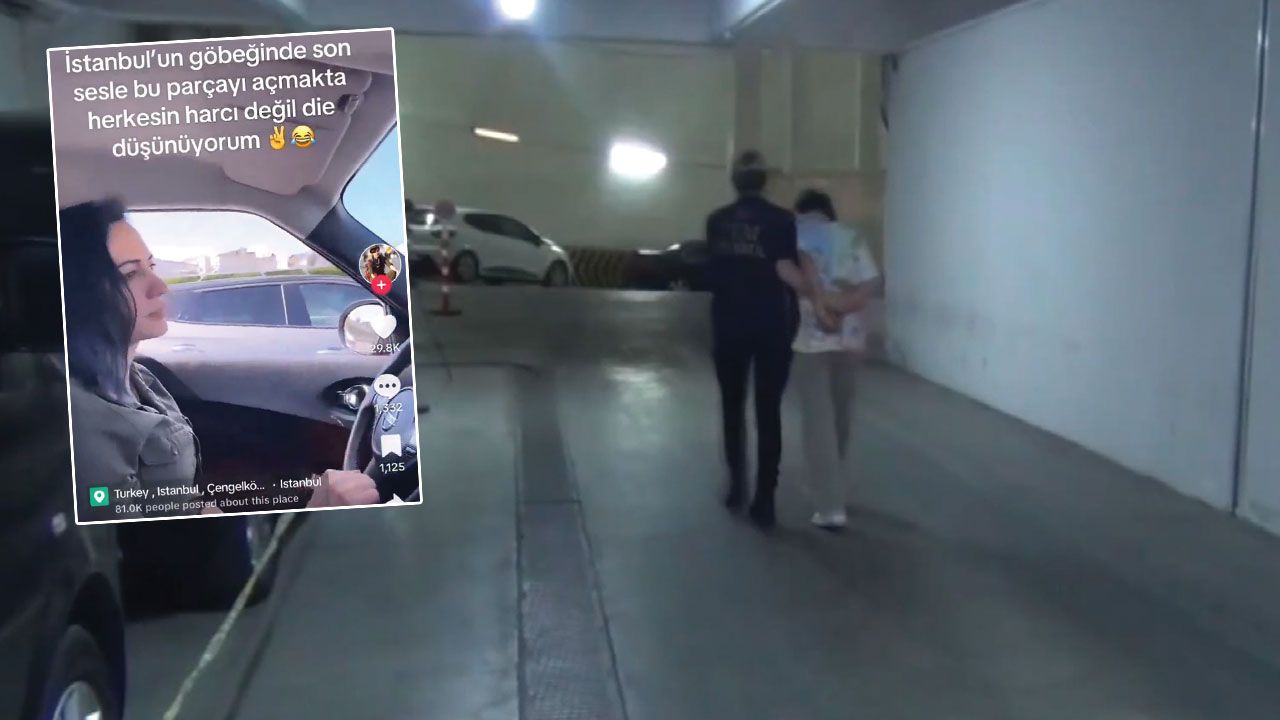 Terör örgütü PKK'nın sözde marşıyla terör propagandası yapan kadın tutuklandı görseli