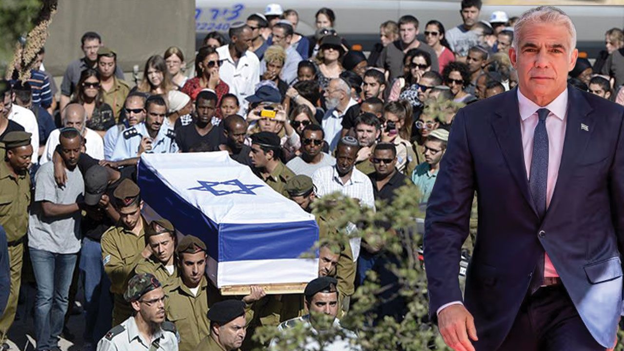 Eski İsrail Başbakanı Yair Lapid, Netanyahu'nun sakladığı gerçekleri ifşa etti: Yüzlerce İsrail askeri öldü görseli
