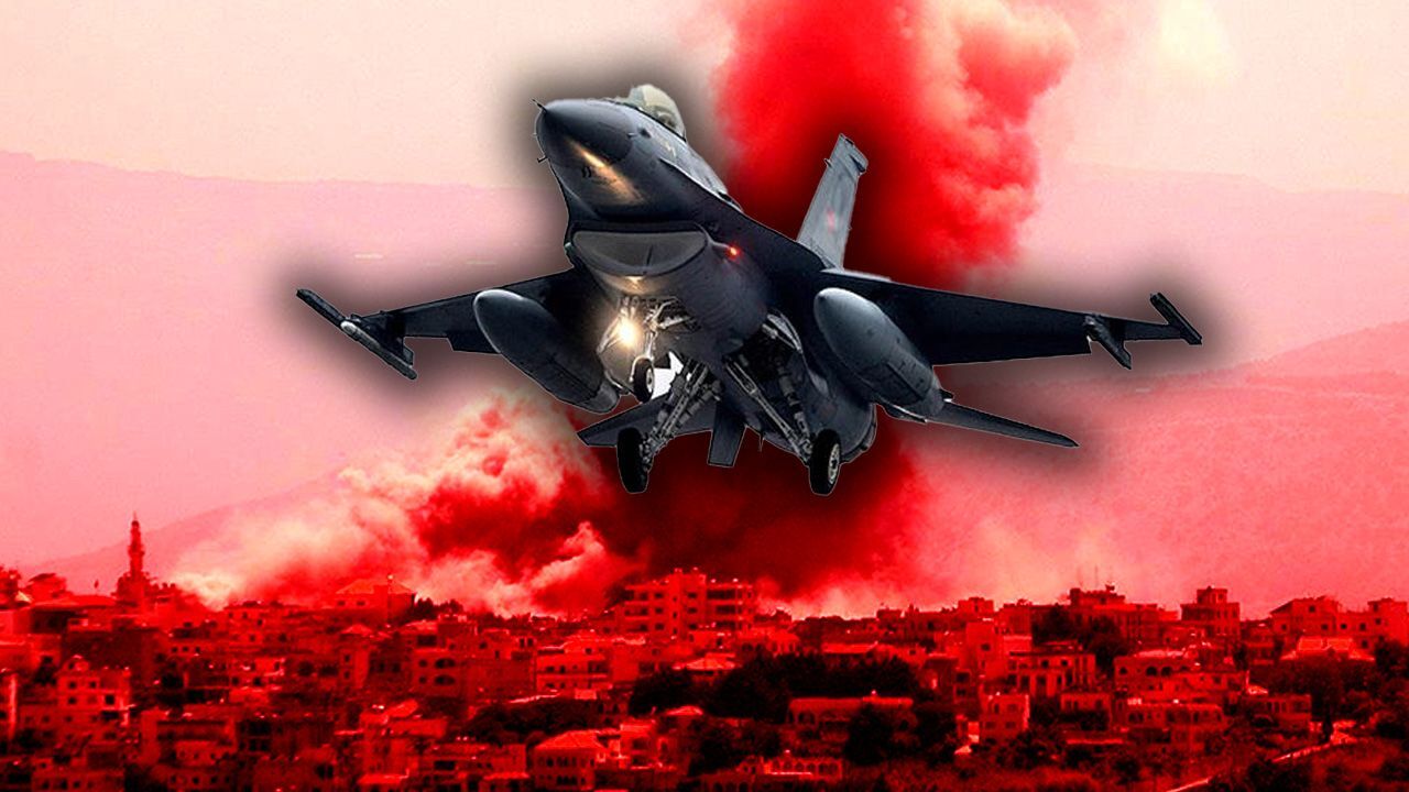 Lübnan'ı uyardı Suriye'yi vurdu! İsrail Hizbullah'ın komuta merkezini bombaladı görseli