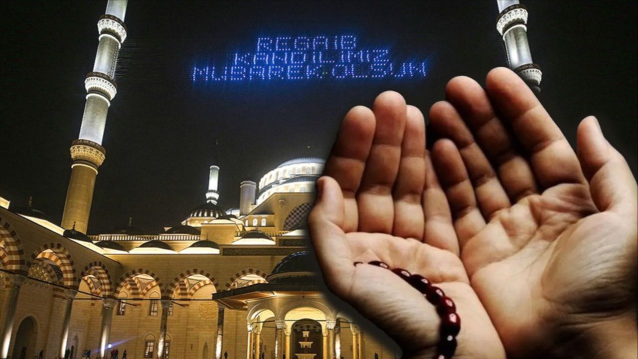 Regaip Kandili mesajları 2025: Ayetli hadisli dualı kısa uzun anlamlı ve resimli kandil mesajları  görseli