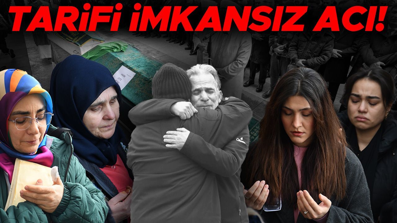 Bolu'daki faciada hayatını kaybedenlere son veda: Yürek dağlayan kareler... görseli