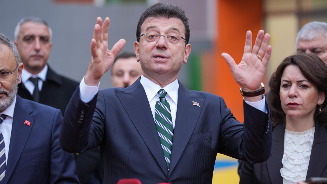 İBB Başkanı Ekrem İmamoğlu "bilirkişi" ve "Akın Gürlek" soruşturmaları kapsamında ifade verdi görseli