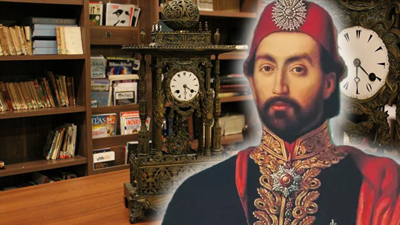 Sultan Abdülmecid hediye ettiği saatle 175 yıldır kendini hatırlatıyor: Cağaloğlu Anadolu Lisesi'nde bir padişah yadigarı görseli