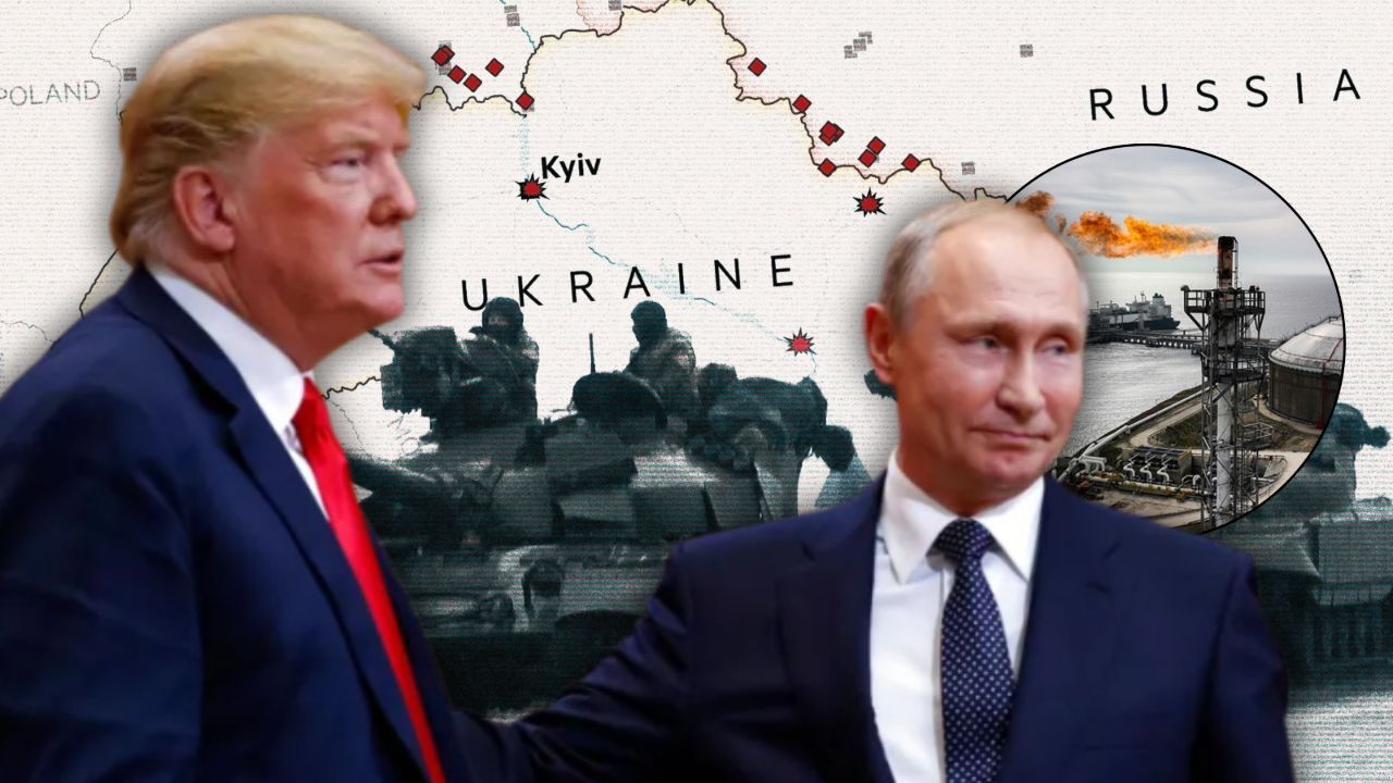 Trump açıkça Putin'i işaret etti! "Ukrayna barış yapmak zorunda, topraklarını alamaz" görseli