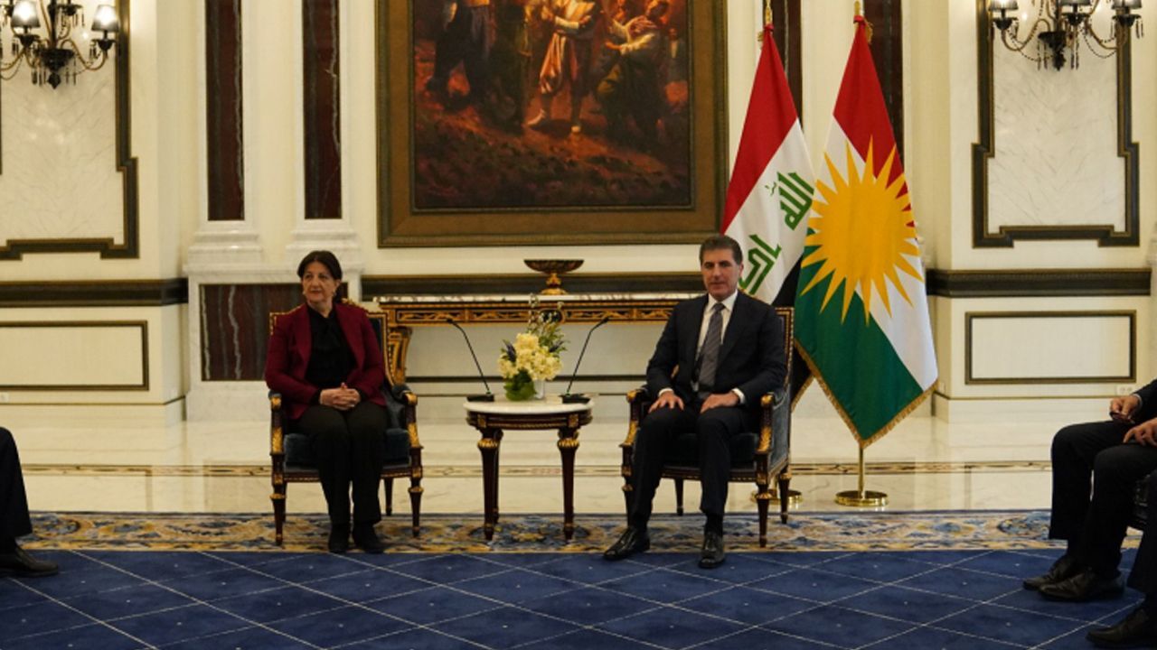 İmralı heyeti, Barzani ile görüştü! Açıklama geldi görseli