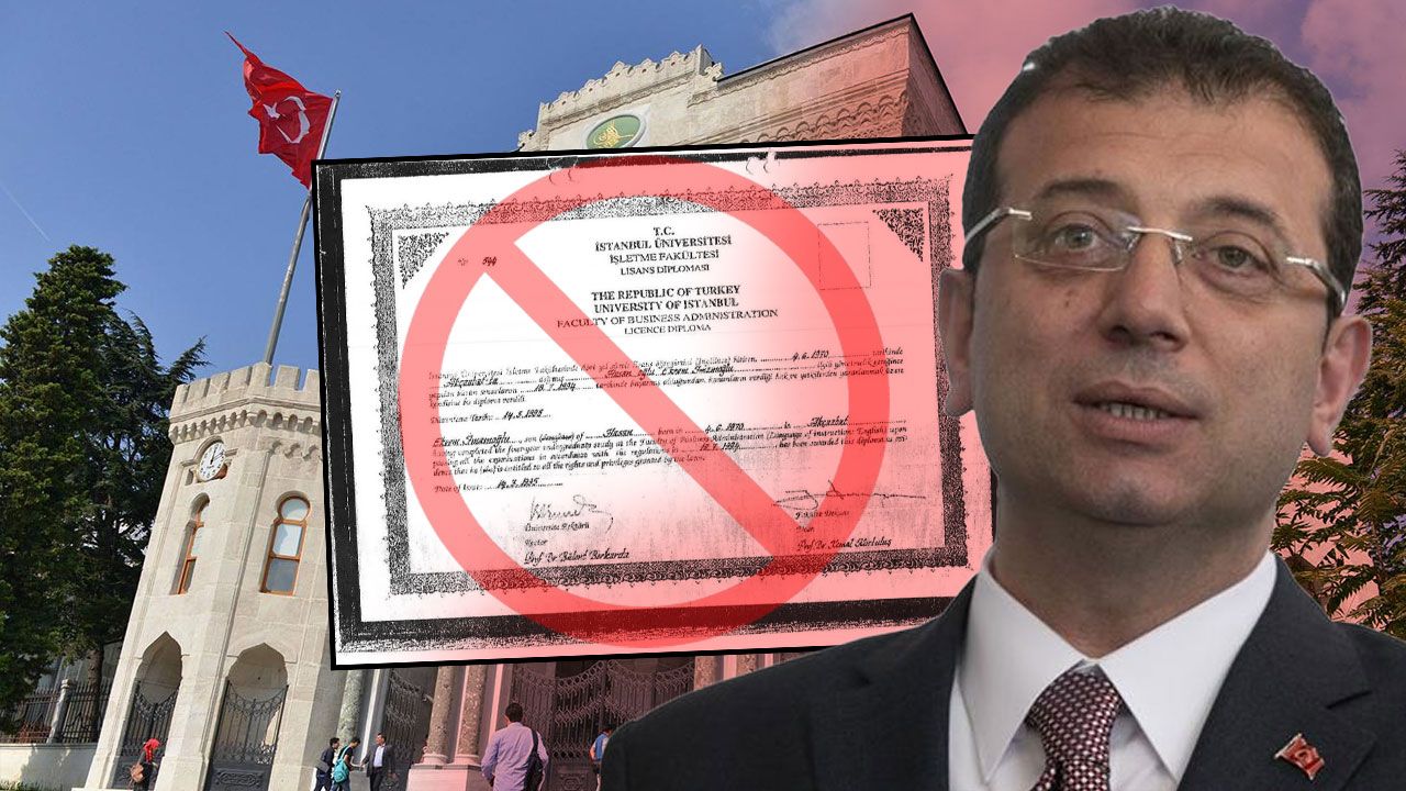Son Dakika | Ekrem İmamoğlu'nun diploması iptal edildi! İstanbul Üniversitesi açıkladı görseli