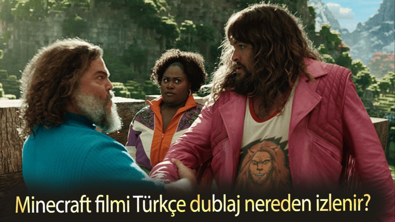 Minecraft filmi Türkçe dublaj nereden izlenir? Minecraft hangi platformda yayınlanıyor? görseli