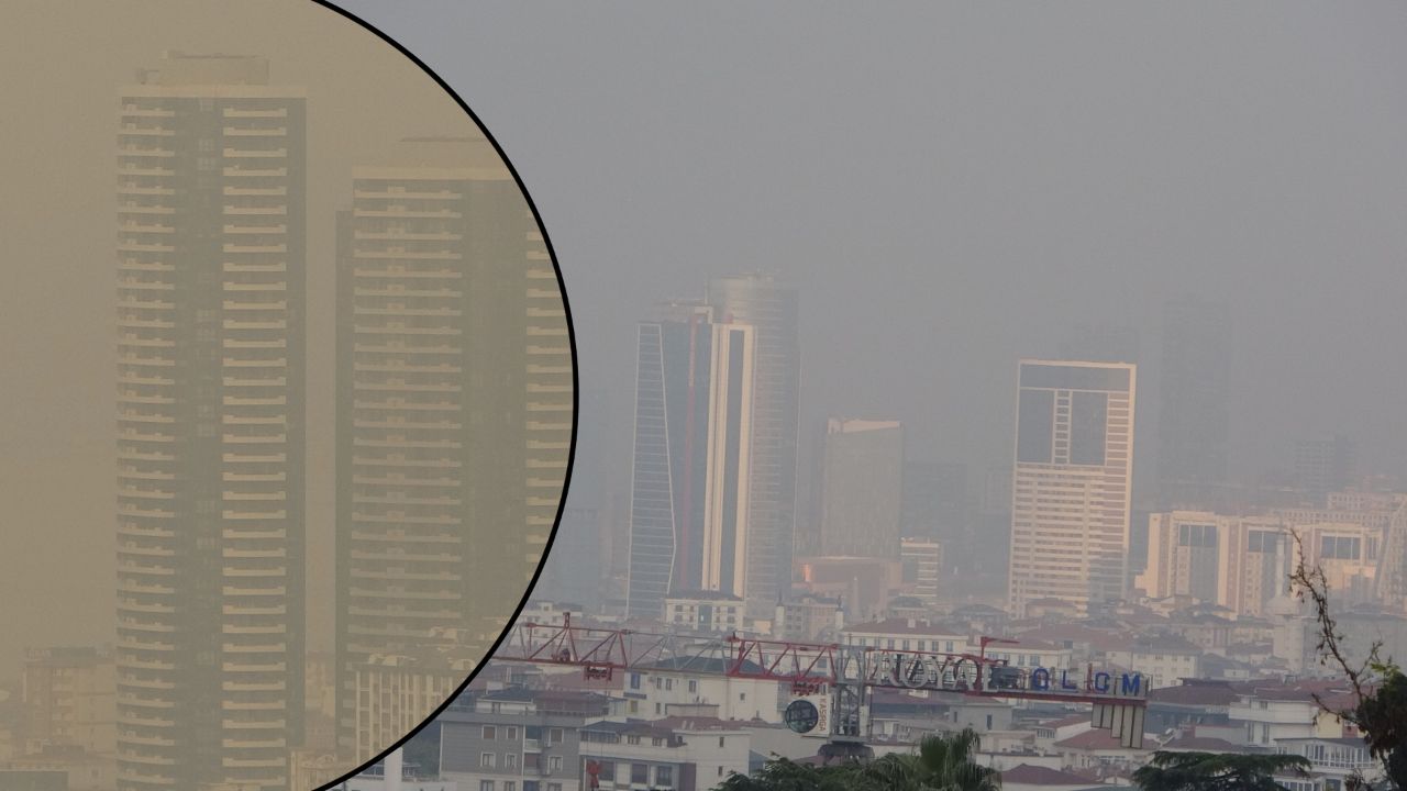 İstanbul'da korkutan seviye! Hava kirliliği çıplak gözle gözlemlendi görseli