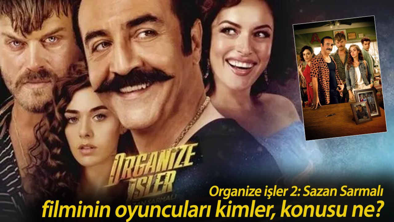 Organize işler 2: Sazan Sarmalı filminin oyuncuları kimler, konusu ne? görseli
