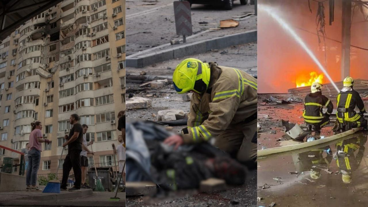 Putin misilleme sözü verdi, Kiev’e füze yağdı: Çok sayıda ölü var görseli