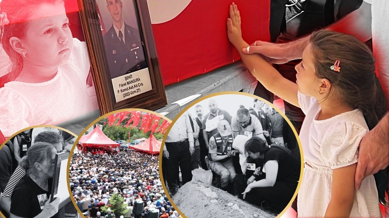 Kahraman şehitler için memleketlerinde cenaze töreni: Şehitlerimiz bugün defnedildi görseli