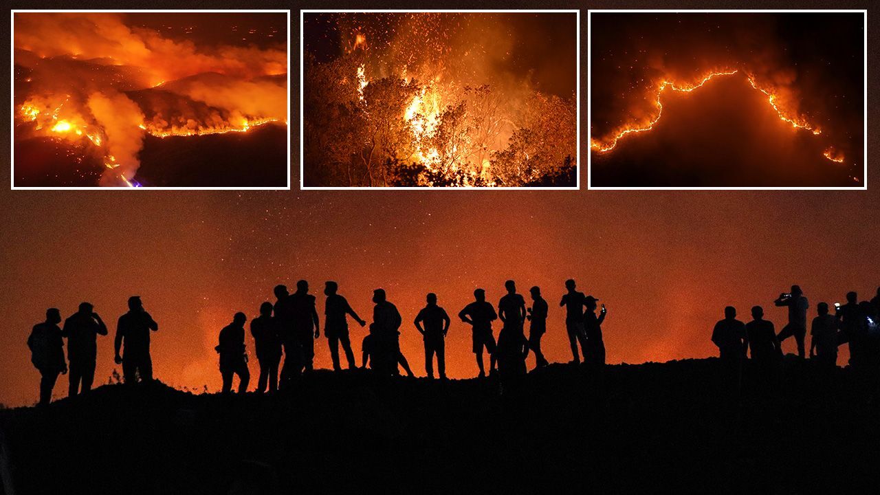 4 ilde orman yangını! Gözaltılar var, tahliyeler sürüyor... İşte son durum görseli