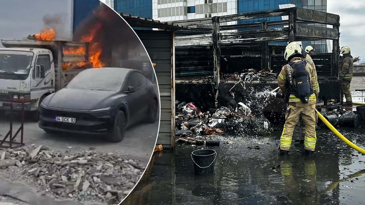 Daha dün satın almıştı! Milyonluk araç gözlerinin önünde küle döndü