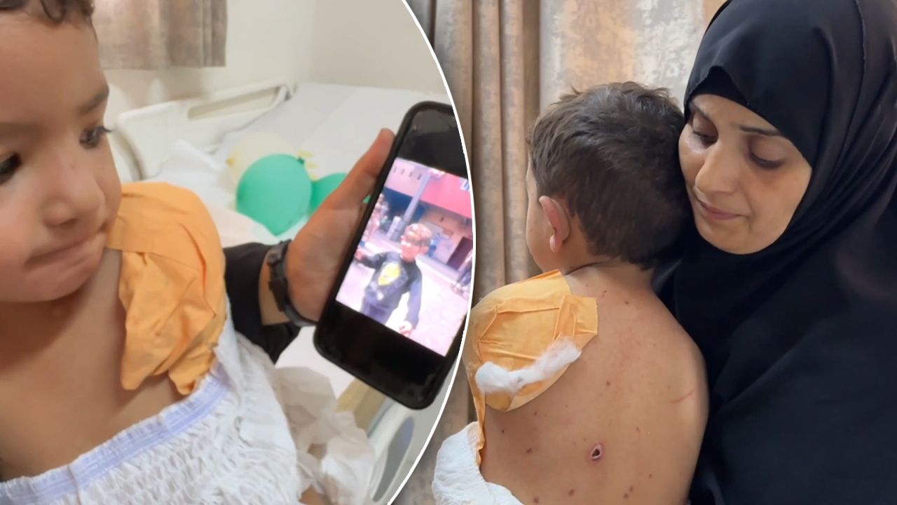 Okula sığındı, oğlu kolunu kaybetti... Yiyecek bulamayan anne evladıyla hayata tutunmaya çalışıyor