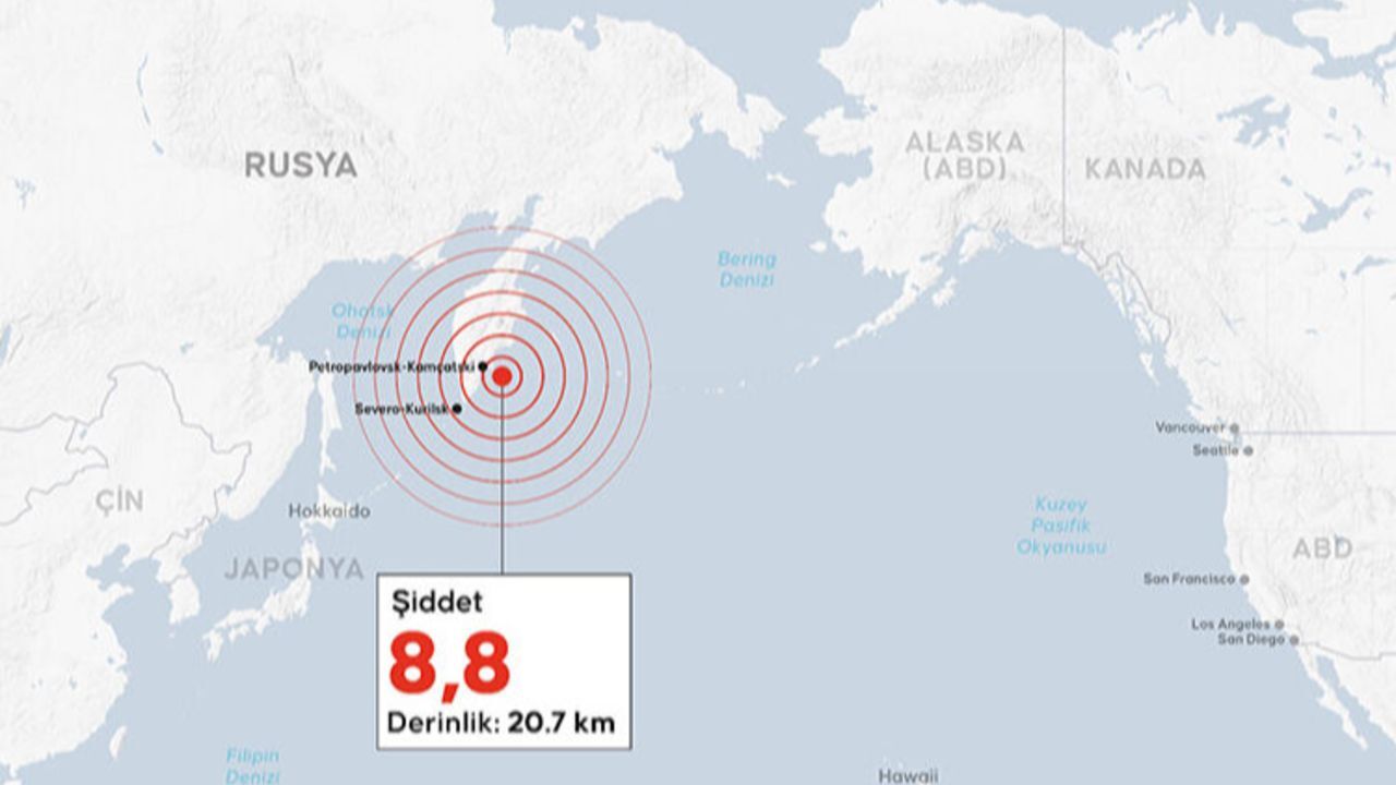 Rusya 8,8 büyüklüğünde deprem de ölü ya da yaralı var mı? Rusya deprem hakkında bildiklerimiz