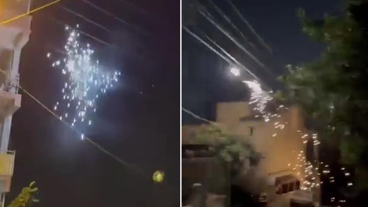 Yangın tehlikesi korkuttu! Kıvılcımlar ağaca sıçradı, mahalle karanlığa gömüldü... O anlar kameraya yansıdı