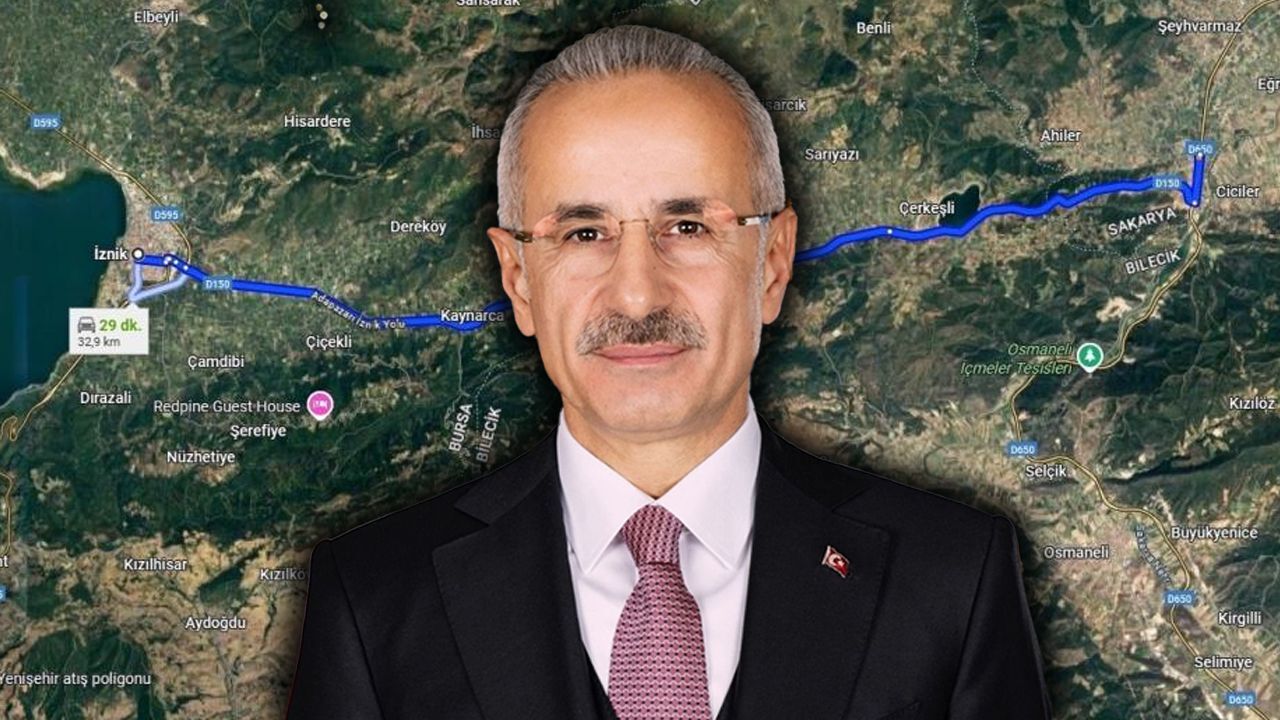 Bakan Uraloğlu sözünü İznik