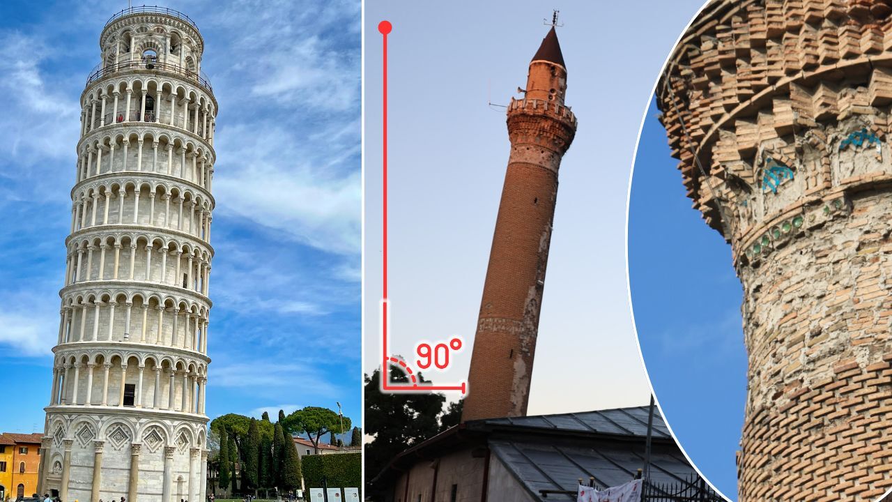 Eğri minareli Ulu Camii artık ibadete kapalı: Uyduyla takip edildi, harekete geçildi