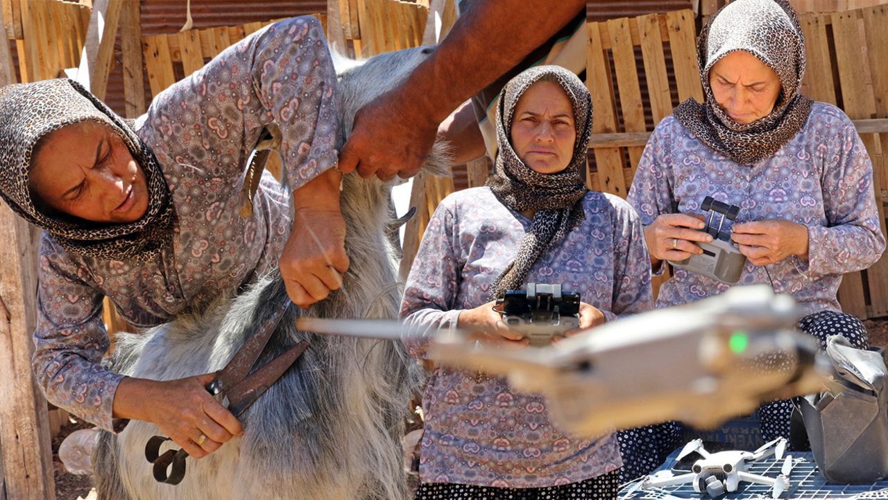 Sürüsünü korumak için bunu da yaptı! İnternetten izlediği videolarla öğrendi, görenler şaşkına döndü