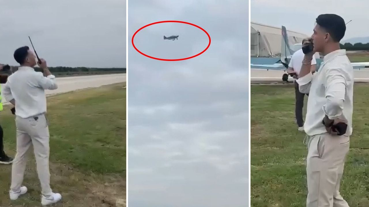 Evlilik teklifi organizasyonu faciayla bitti! Uçak düştü, 2 kişi ağır yaralı