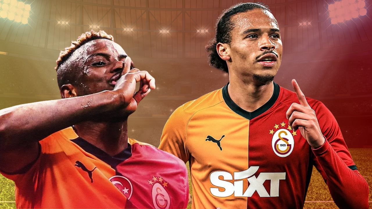Galatasaray Lazio maç kadrosu belli oldu! Osimhen ve Leroy Sane oynayacak mı?