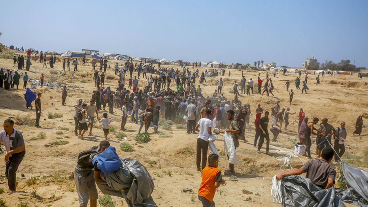 Yardım için bekleyen sivillere İsrail ateşi: 12 ölü, 90 yaralı