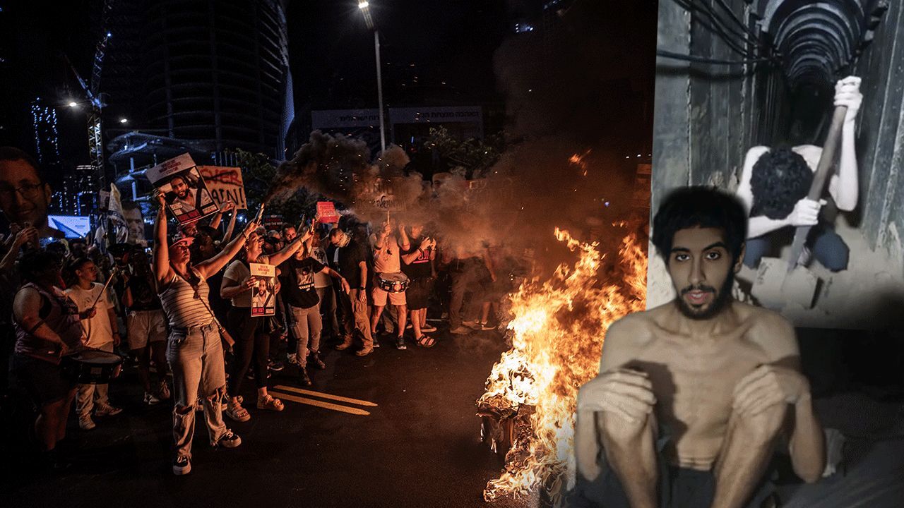 Açlıktan iskelete döndü, mezarını kazmaya başladı! Video sonrası binlerce kişi sokaklara döküldü