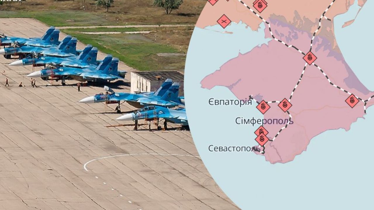 35 milyon dolarlık uçaklar havaya uçtu! Kırım’daki Rus üssü yerle bir edildi